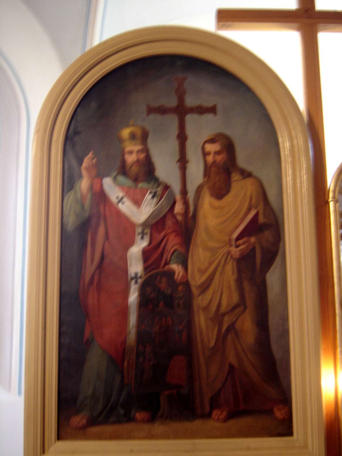 Oltárny obraz sv. Cyrila a Metoda